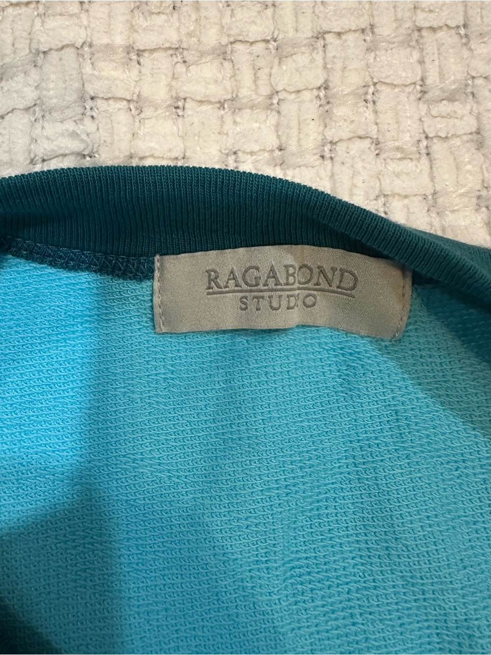 Ragabond studio blue collegiate “62” ringer tee - Picture 4 of 7